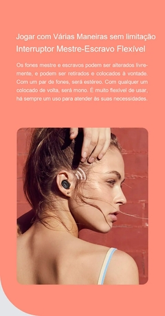 QCY-Fones De Ouvido Sem Fio Bluetooth 5.0 - comprar online