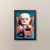 Quadro Freud com Chimarrão Arte Digital 3D - Expressart impressões personalizadas