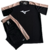 CONJUNTO VERÃO MIZUNO PRETO E MARROM- PREMIUM