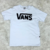 CAMISA VANS BRANCA - PREMIUM