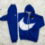 CONJUNTO CORTA VENTO NIKE AZUL - PREMIUM