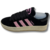 TÊNIS ADIDAS CAMPUS PRETO COM ROSA