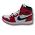 TÊNIS NIKE AIR JORDAN 1 CHICAGO BULLS RETRO CANO ALTO VERMELHO COM BRANCO