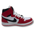 TÊNIS NIKE AIR JORDAN 1 CHICAGO BULLS RETRO CANO ALTO VERMELHO COM BRANCO na internet