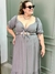 Vestido Duplo Plus Size Jade