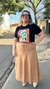 T-shirt em viscolycra PLUS SIZE PLOCK ROCK - Mari Carvalho Plus Size