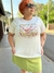 T-shirt Bordada Plus Size - comprar online