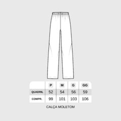 CALÇA MOLETOM TÊNIS - ESSCAP SPORTYS