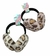 Orejera teen piel animal print Art 400-23738