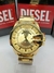 Diesel 10Bar world Pulseira de aço dourado