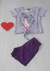 Conjunto Juvenil Feminino Amarração e Bolso Fake Com Short Barra Desfiada - Coracaozinho.kids