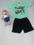 Imagem do Conjunto Infantil Masculino com Manga e Short Liso