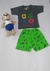 Conjunto Infantil Masculino Manga e Short Estampado - comprar online