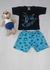 Imagem do Conjunto Infantil Masculino Manga e Short Estampado