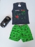 Conjunto Infantil Masculino Regata e Short Estampado