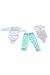 Kit de Bodys para Bebês com 3 peças - Feminino