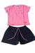 Imagem do Conjunto Feminino em Cotton com Short em Moleton Careca