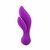 Vanity, vibrador com estimulador de clitóris, recarregável - Via Sexy Shop