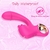 Vibrador ponto G com 2 massageadores centrais para o clitóris, 10 níveis de vibração - Via Sexy Shop