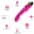 Vibrador ponto G com 9 níveis de vibração, saliências onduladas, recarregável - comprar online