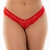 Tanga asa delta em renda com detalhe de lacinho - Via Sexy Shop