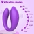 Imagem do Vibrador para casal com 10 níveis de vibração, controle pelo aplicativo, recarregável