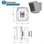 Sensor Presença Frontal Smart XControl Exatron - Kit C/05 UN