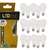 Lâmpadas Led 09W | Kit c/15 UN | Bivolt | Branco Frio 6500K | Bulbo E27 | LedBee