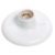 Plafon Branco c/Soquete Porcelana | InterNeed