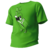 Camiseta Lima - Papagaio Minecraft Arara Verde Pixel Art