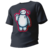 Camiseta Preta - Baymax (Operação Big Hero 6)