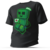 Camiseta Preta - Creeper (Minecraft)