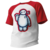 Camiseta Raglan Manga Vermelha - Baymax (Operação Big Hero 6)