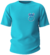 Camiseta azul royal com estampa do personagem Sully de Monstros SA.