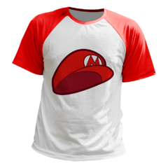 Camiseta - Chapéu Mario Bros