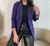 Blazer Alfaiataria - Violeta