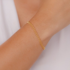 Pulseira Elos Banhado a Ouro 18k