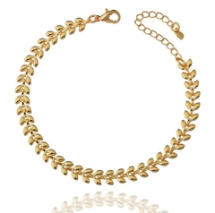 Pulseira Pétalas Banhada a Ouro 18k - comprar online