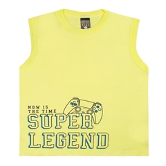 Camiseta Regata Infantil Masculino Legend