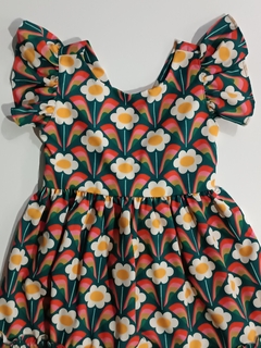 Vestido Três Marias Estampado com Roupa para Boneca - comprar online