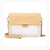 Bolsa crossbody de couro colorido contrastante para mulheres, Yogodlns - loja online