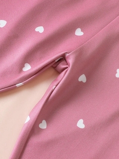 Conjunto De 5 Piezas De Ropa Rosa Con Corazones 2024 en internet