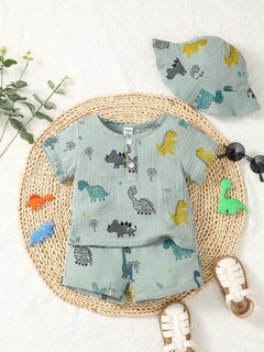 Conjunto de niños verano