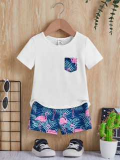 Conjunto de niños short y camisa playera