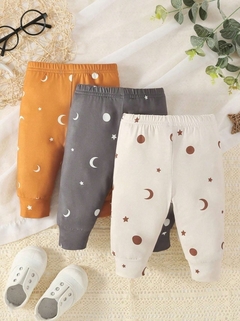 Pantalones con estampado de luna y estrella - comprar online