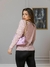 Blusa Suéter Detalhe Conchas - Rosé - comprar online