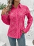 Camisa Feminina Bordada em Laise - Pink - loja online