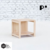 Cubo con Fondo Madera - comprar online