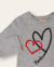 REMERA CUORE GREY - comprar online