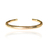 Bracelete Liso Redondo Folheado em Ouro 18k (PL0033) - Paranashop Joias | Brincos, Colares, Pulseiras e Tornozeleiras